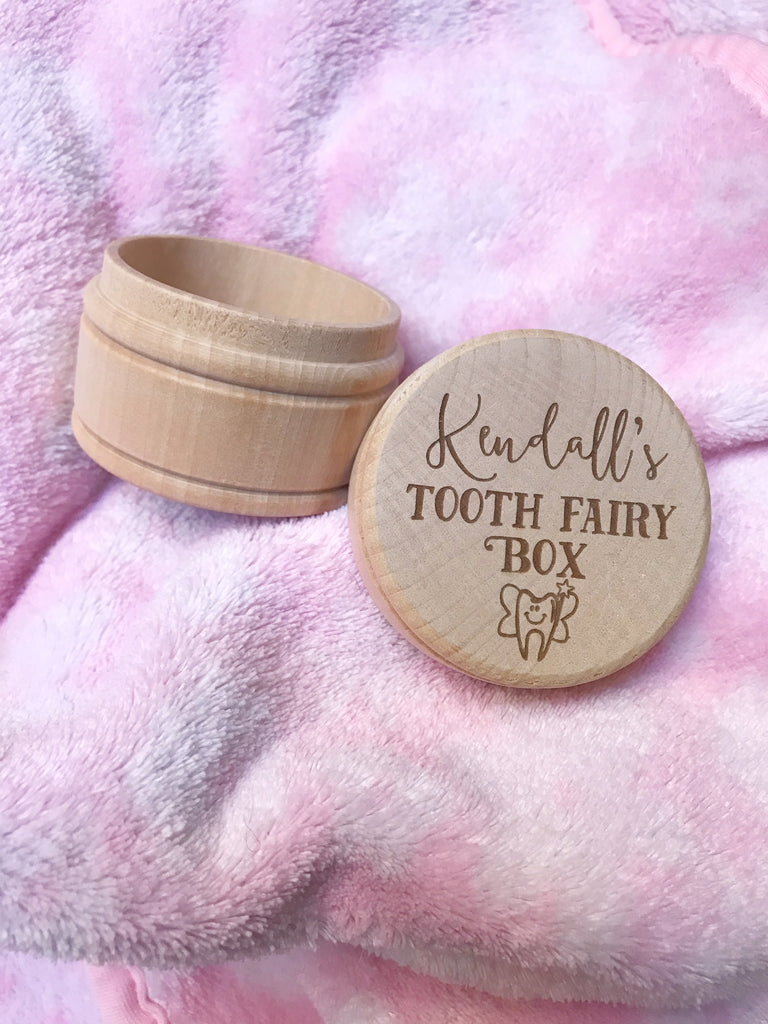 New Product Alert! Engraved Tooth Fairy Box!